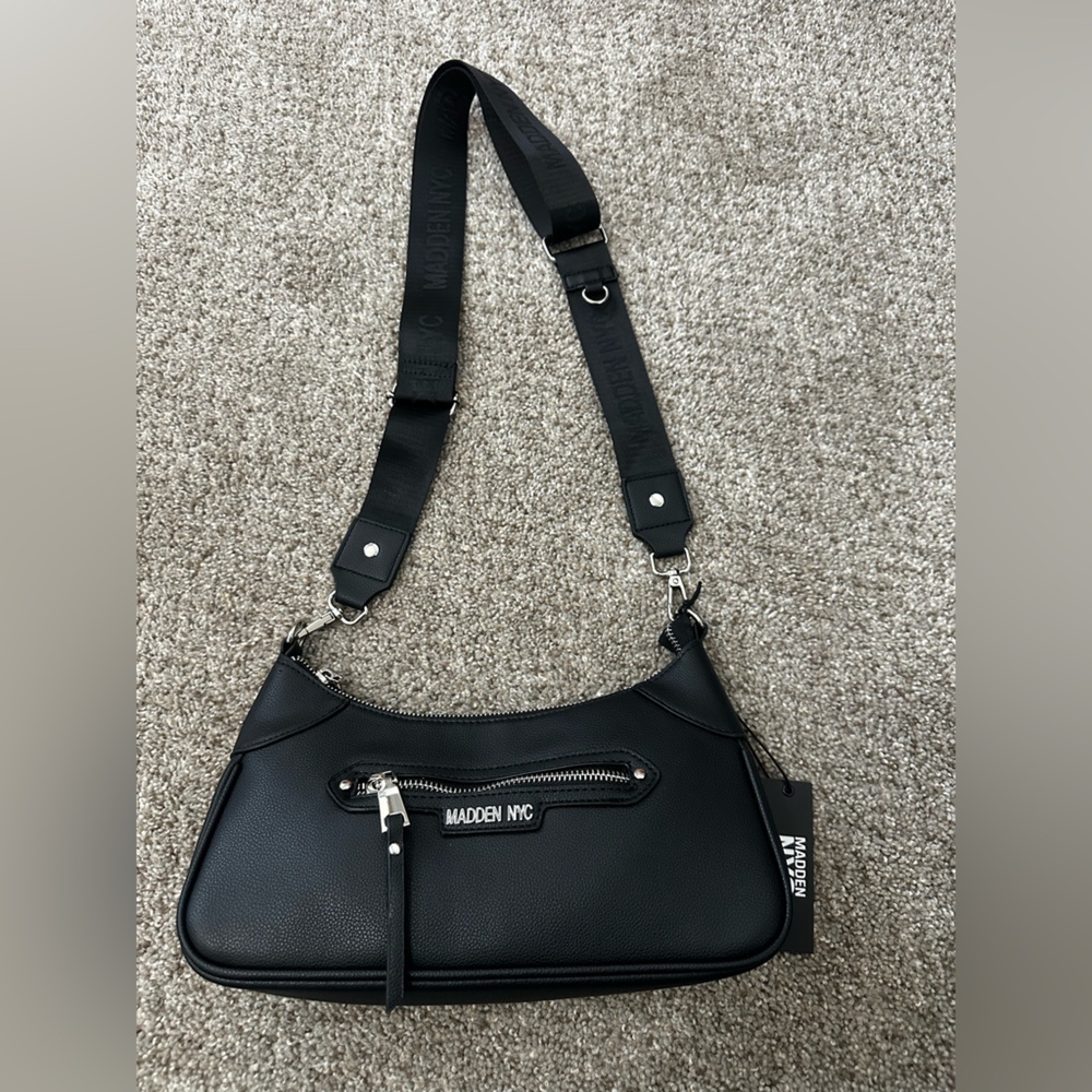 Steve Madden  Black Crossbody Purse/Shoulder Bag